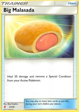 Big Malasada — SM Trainer Kit: Lycanroc & Alolan Raichu #27/30