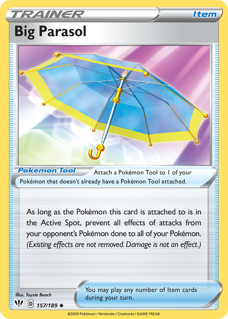 Big Parasol — Prize Pack Series Cards #157/189