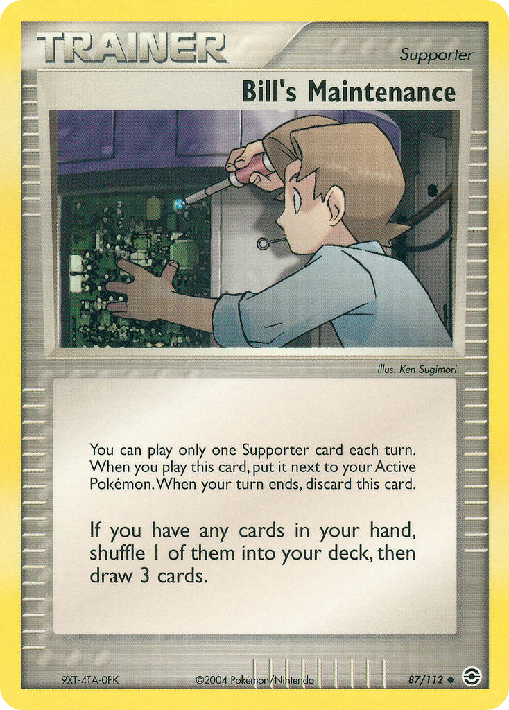 Bill's Maintenance — FireRed & LeafGreen #87/112