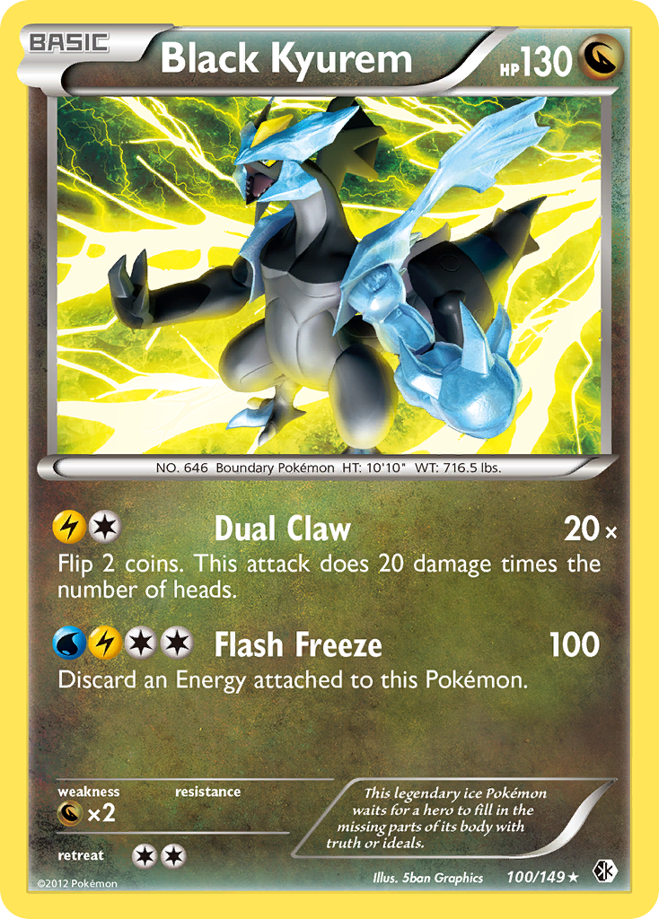 Black Kyurem — Deck Exclusives #100/149
