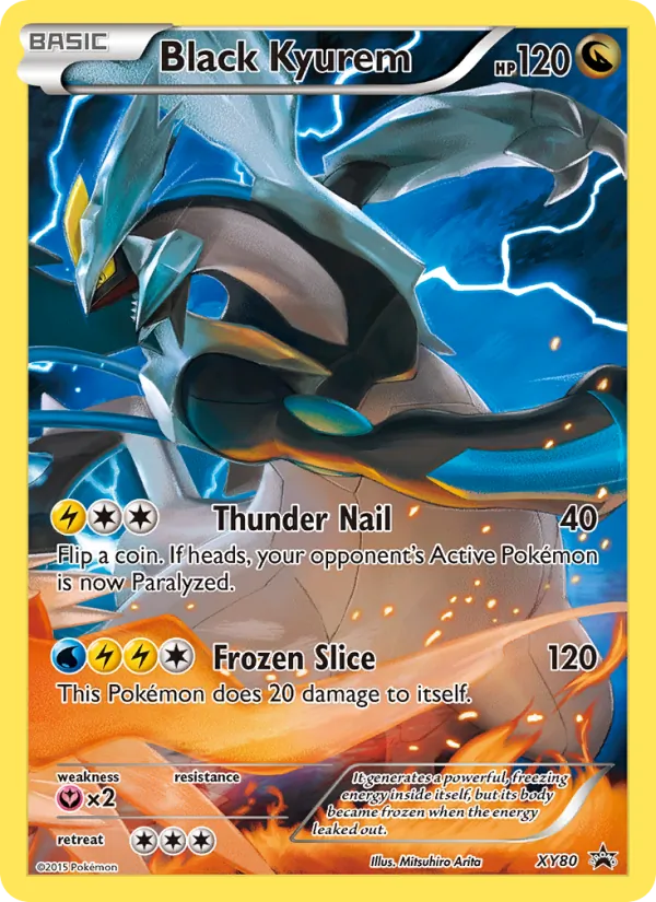 Black Kyurem — XY Promos #XY80