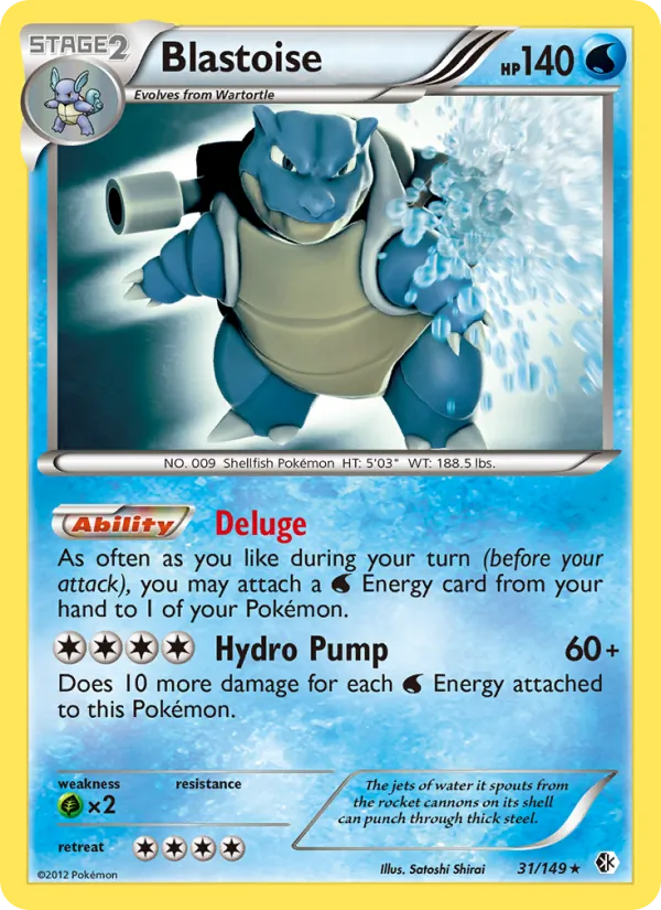 Blastoise — Boundaries Crossed #31/149