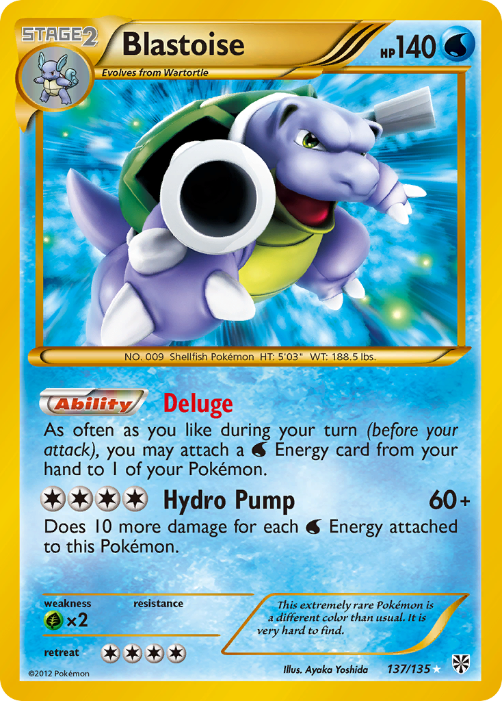 Blastoise — Plasma Storm #137/135