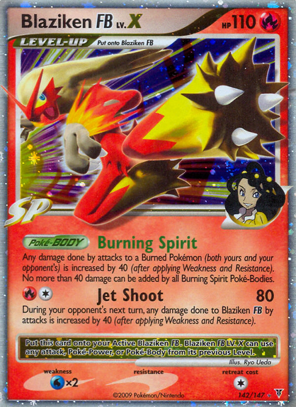Blaziken FB Lv.X — Supreme Victors #142