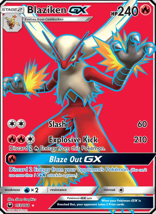 Blaziken GX (Full Art)