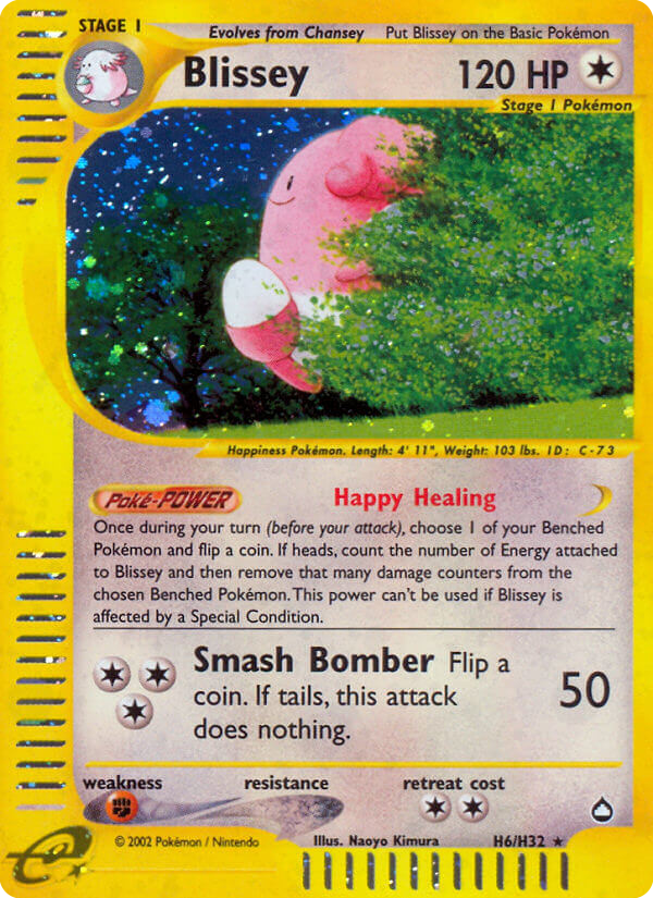 Blissey (H6) — Aquapolis #H06/H32