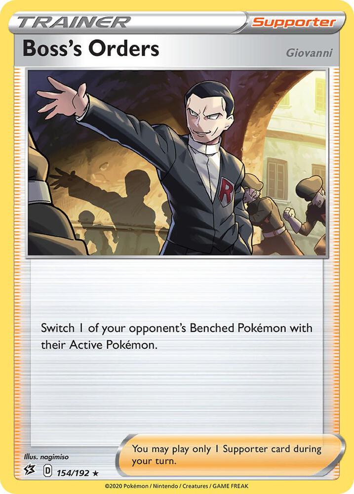 Boss's Orders — Deck Exclusives #154/192