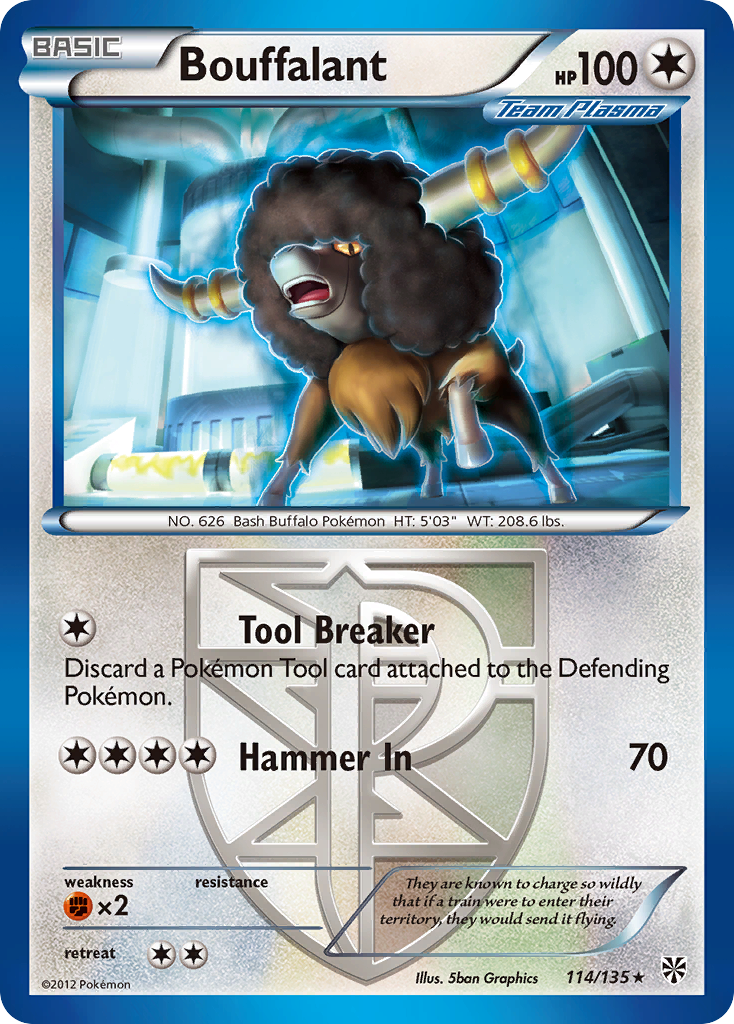 Bouffalant (Team Plasma)