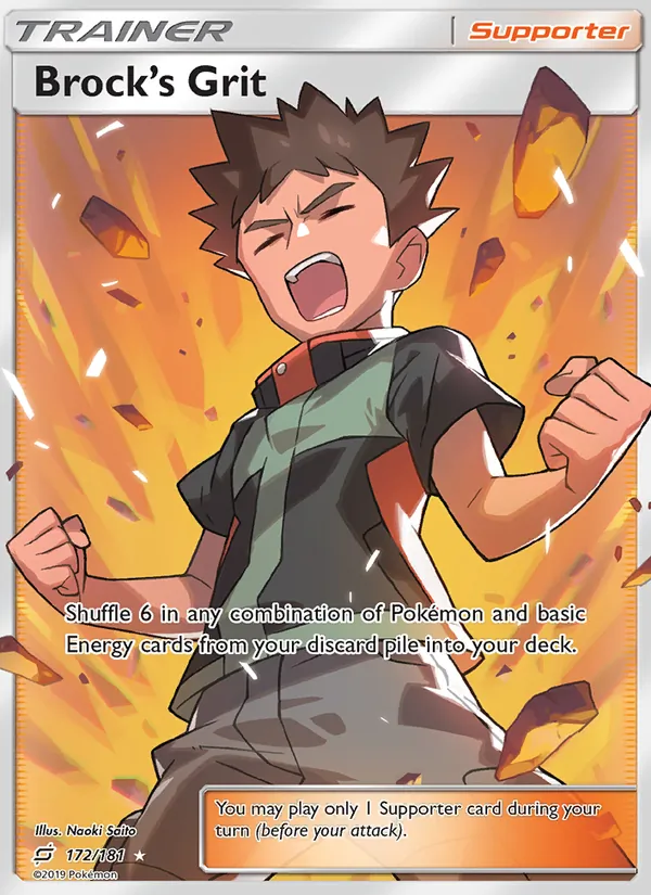 Brock's Grit (Full Art)