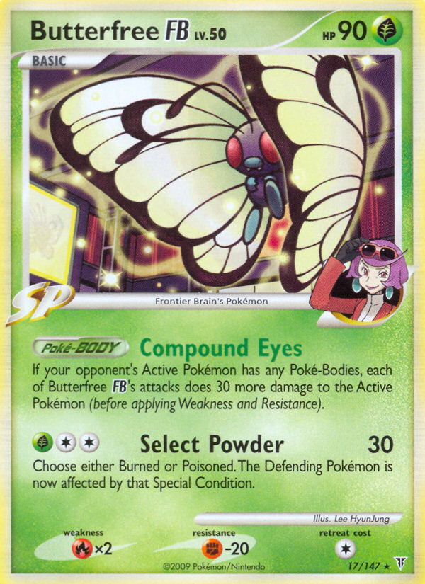 Butterfree FB — League & Championship Cards #017/147