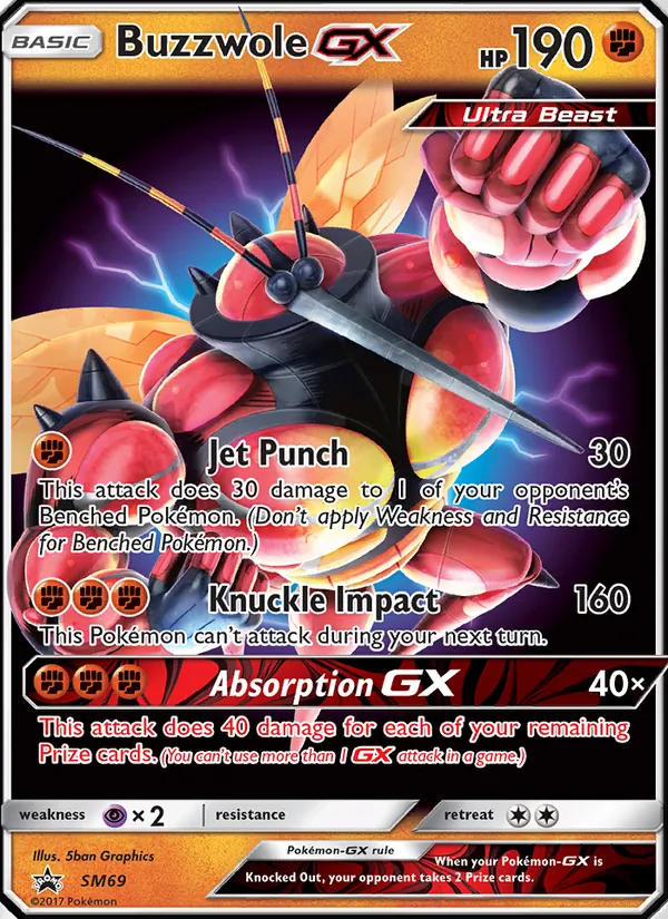 Buzzwole GX — SM Promos #SM69