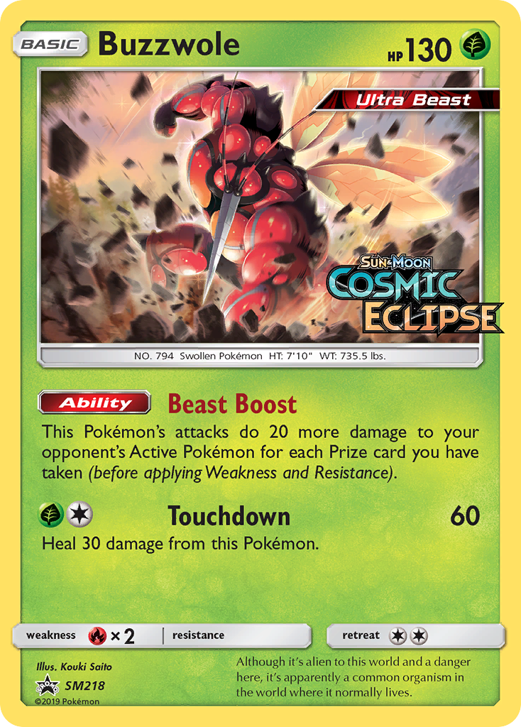 Buzzwole — SM Promos #SM218