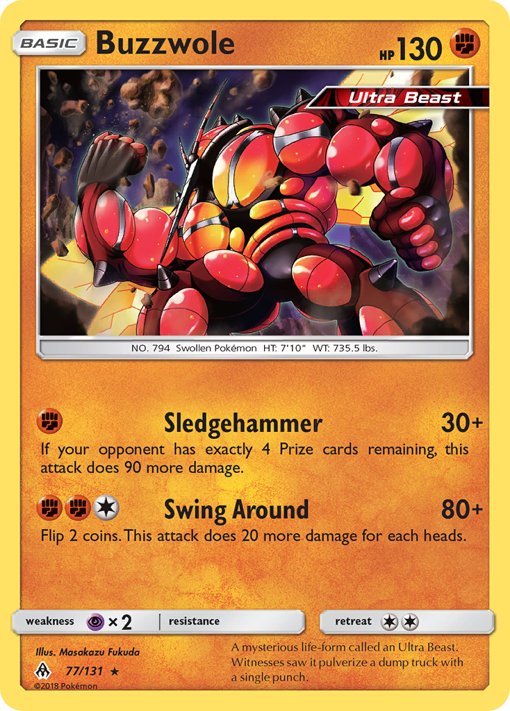 Buzzwole — World Championship Decks #77/131