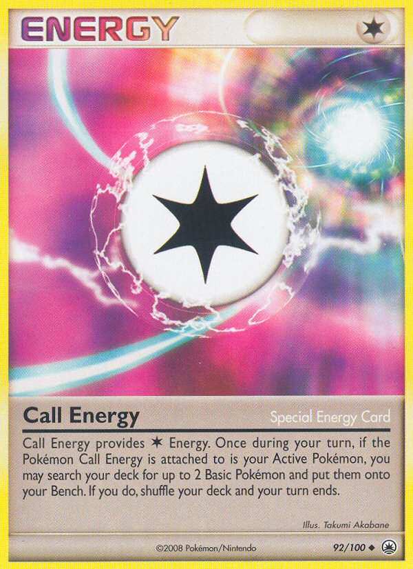 Call Energy — League & Championship Cards #092/100