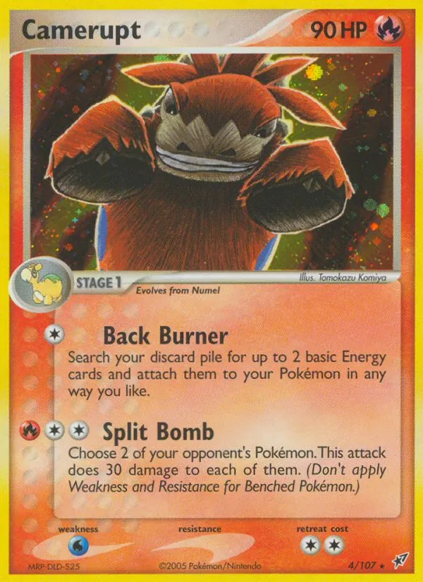 Camerupt — Deoxys #4/107