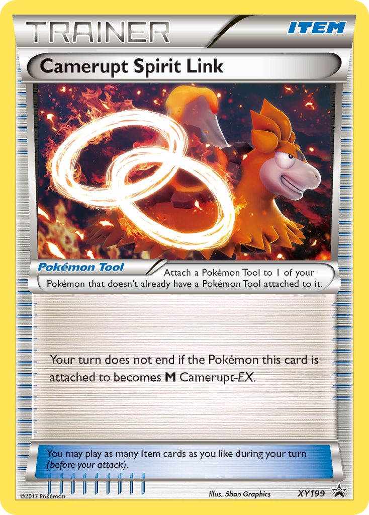 Camerupt Spirit Link — XY Promos #XY199
