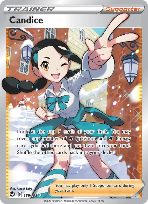 Candice (Full Art) — SWSH12: Silver Tempest #189/195