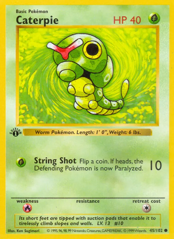 Caterpie — Base Set #045/102