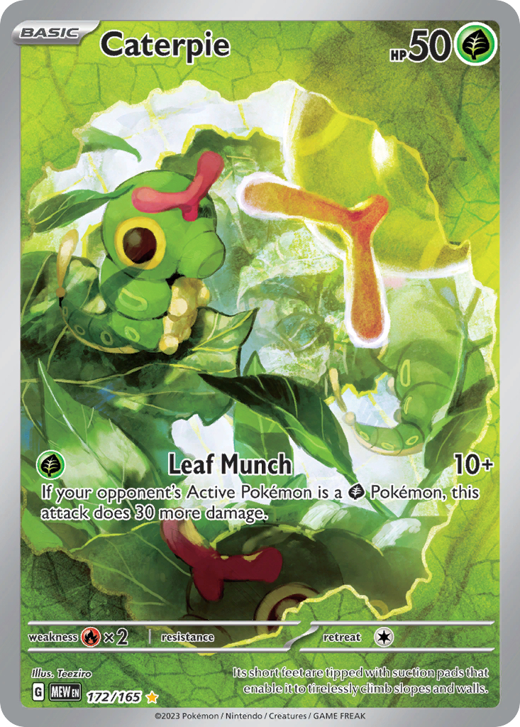 Caterpie — SV: Scarlet & Violet 151 #172/165