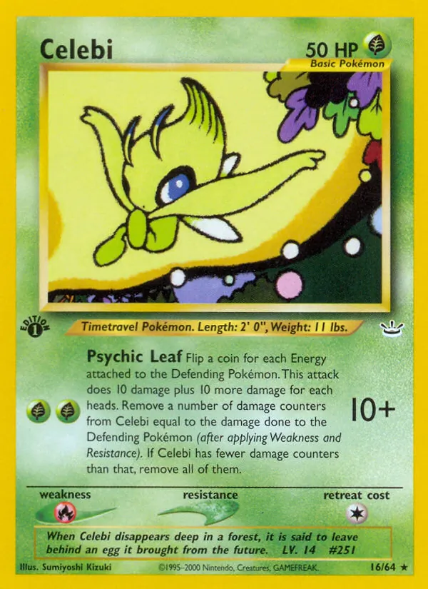 Celebi (16) — Neo Revelation #16/64