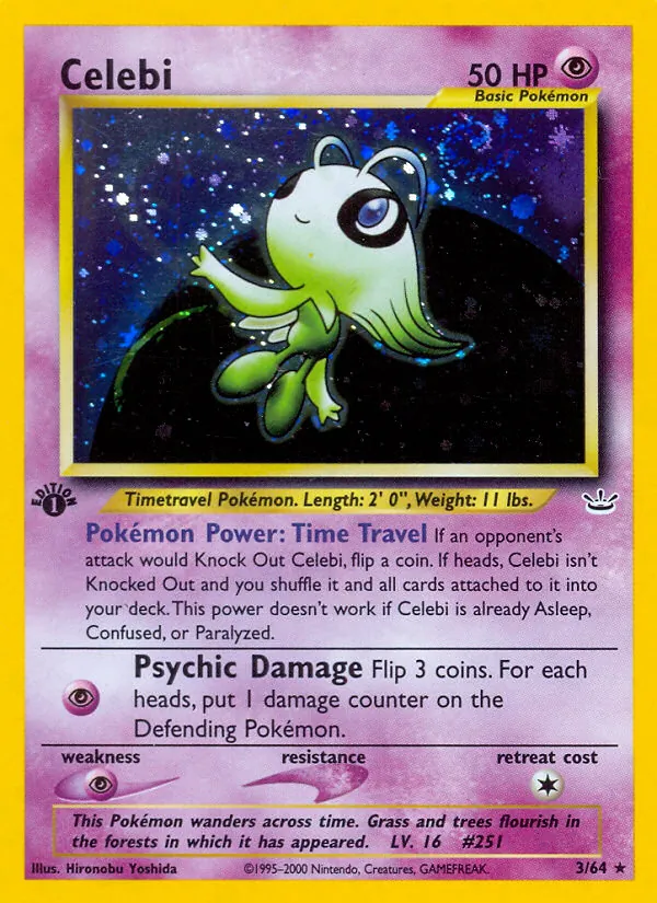 Celebi (3) — Neo Revelation #03/64