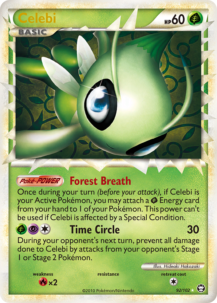 Celebi (Prime) — Triumphant #92/102