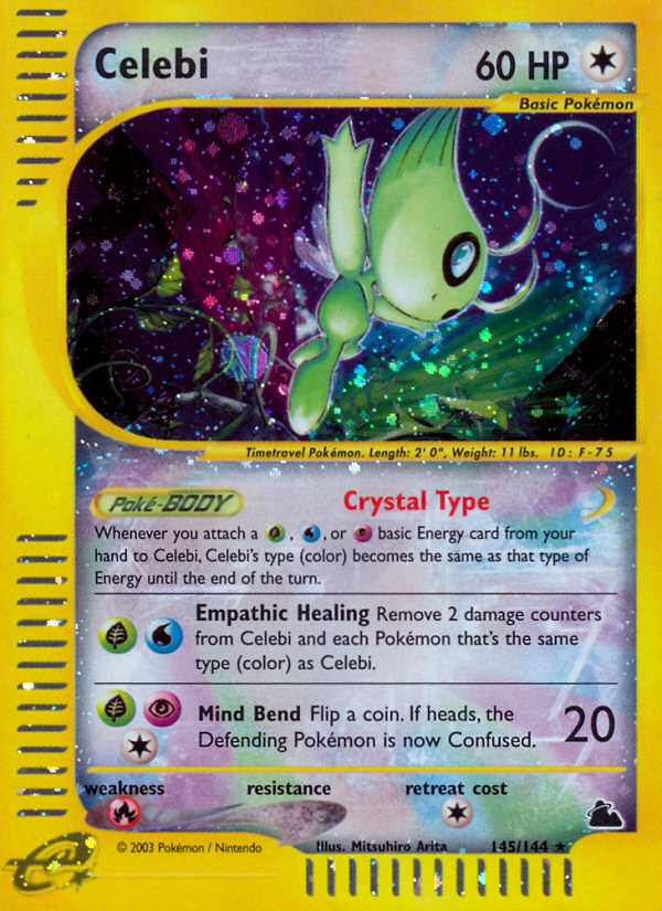 Celebi — Skyridge #145/144