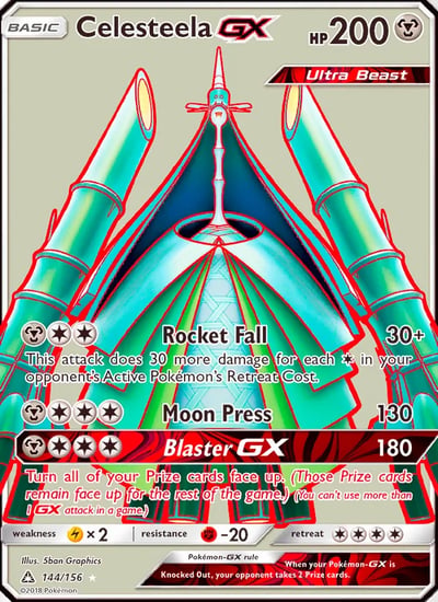 Celesteela GX (Full Art)