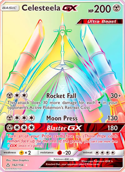 Celesteela GX (Secret Rare)