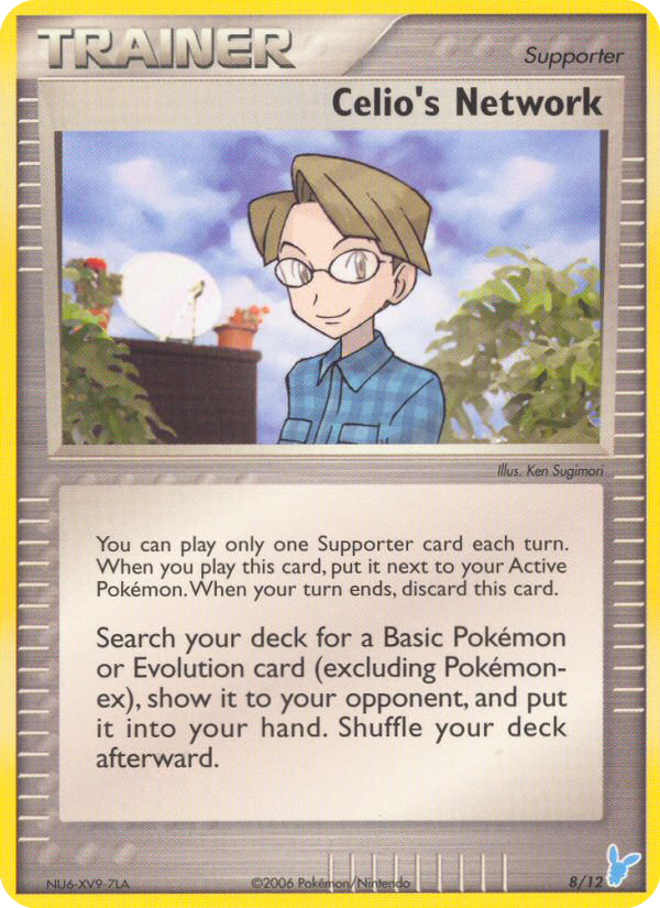 Celio's Network — EX Trainer Kit 2: Plusle & Minun #8/12