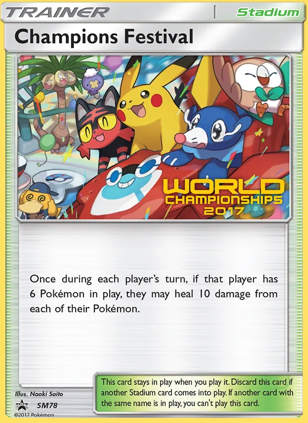 Champions Festival — SM Promos #SM78