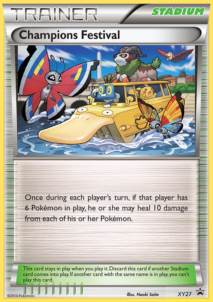 Champions Festival — XY Promos #XY27