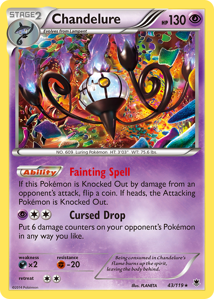 Chandelure — Blister Exclusives #043/119