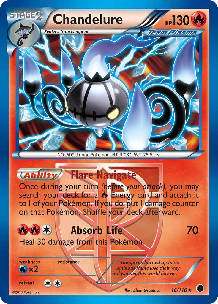Chandelure (Team Plasma)