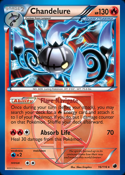 Chandelure (Team Plasma)