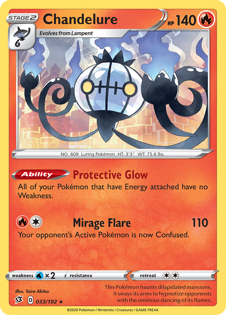Chandelure — Trick or Trade BOOster Bundle #033/192