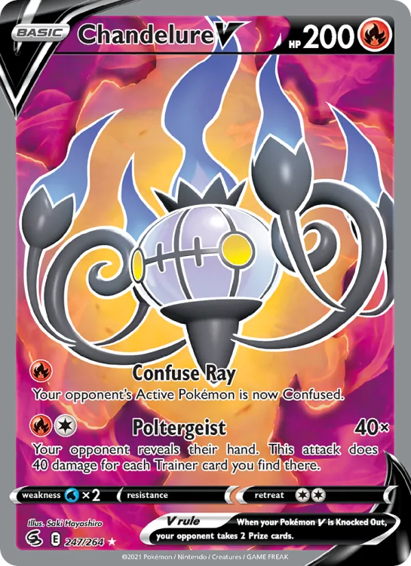 Chandelure V (Full Art)