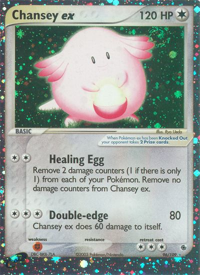 Chansey ex — Ruby and Sapphire #96/109