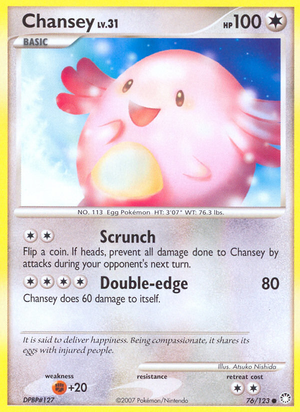Chansey — Mysterious Treasures #76/123