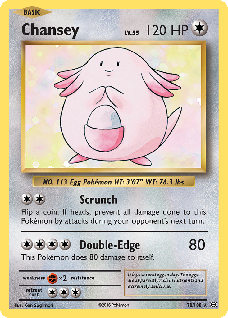 Chansey — XY - Evolutions #70/108