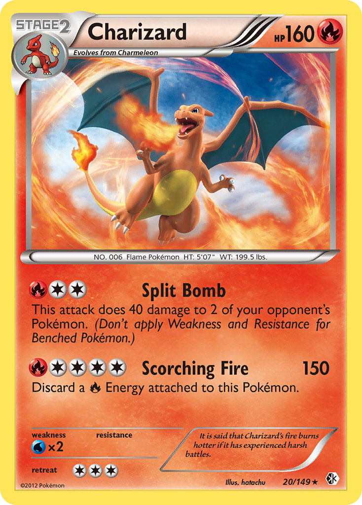 Charizard — Blister Exclusives #020/149