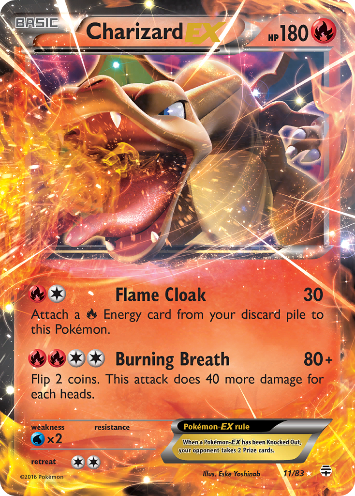 Charizard EX — Generations #11/83