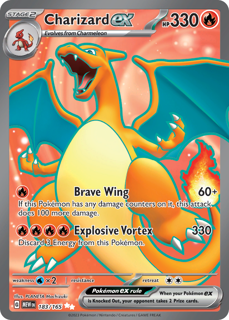 Charizard ex — SV: Scarlet & Violet 151 #183/165