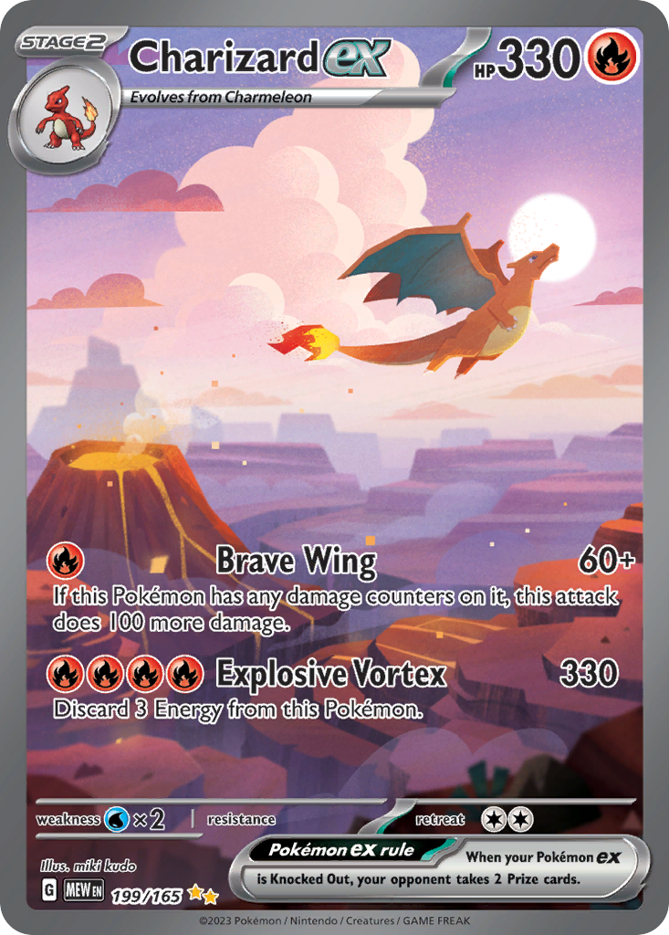 Charizard ex — SV: Scarlet & Violet 151 #199/165