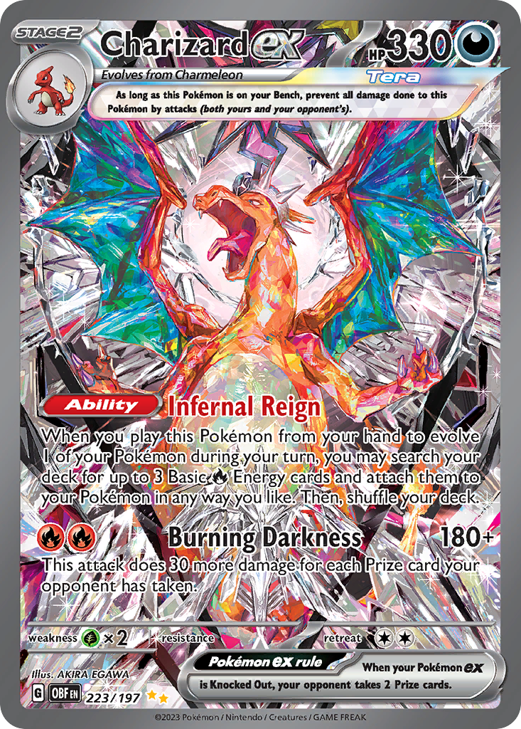 Charizard ex — SV03: Obsidian Flames #223/197