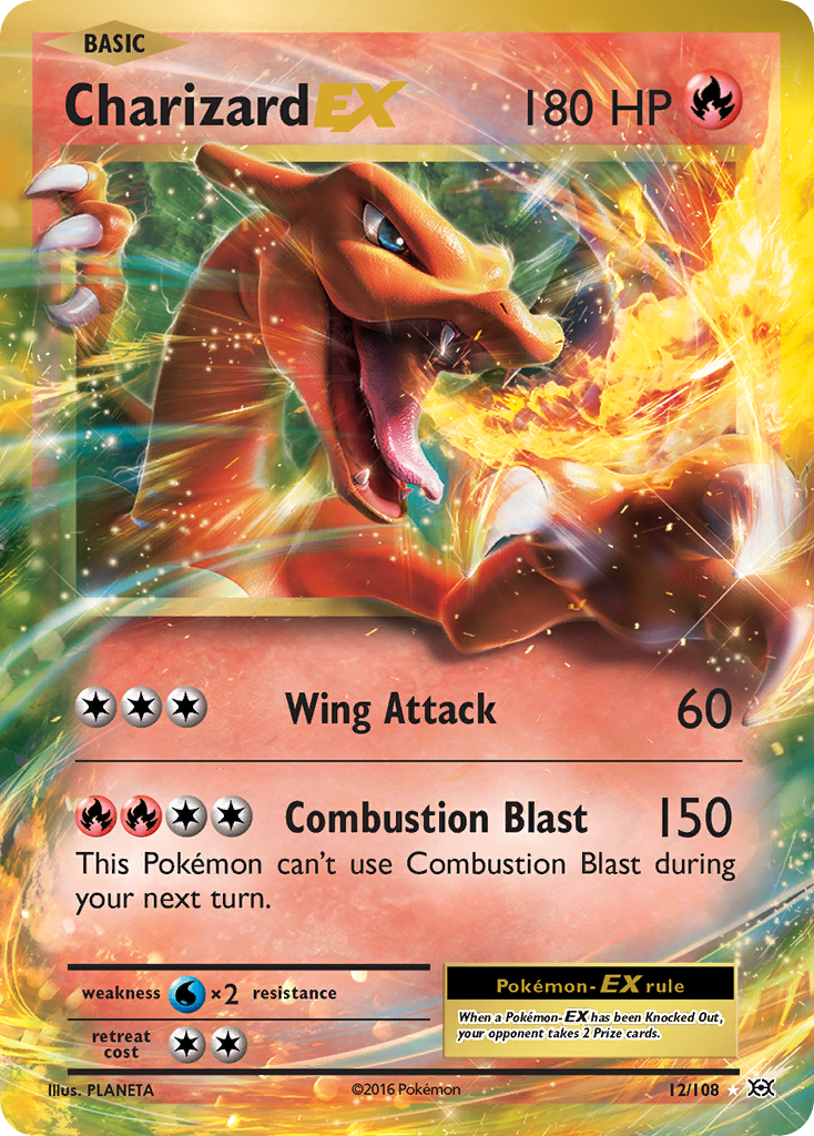 Charizard EX — XY - Evolutions #12/108