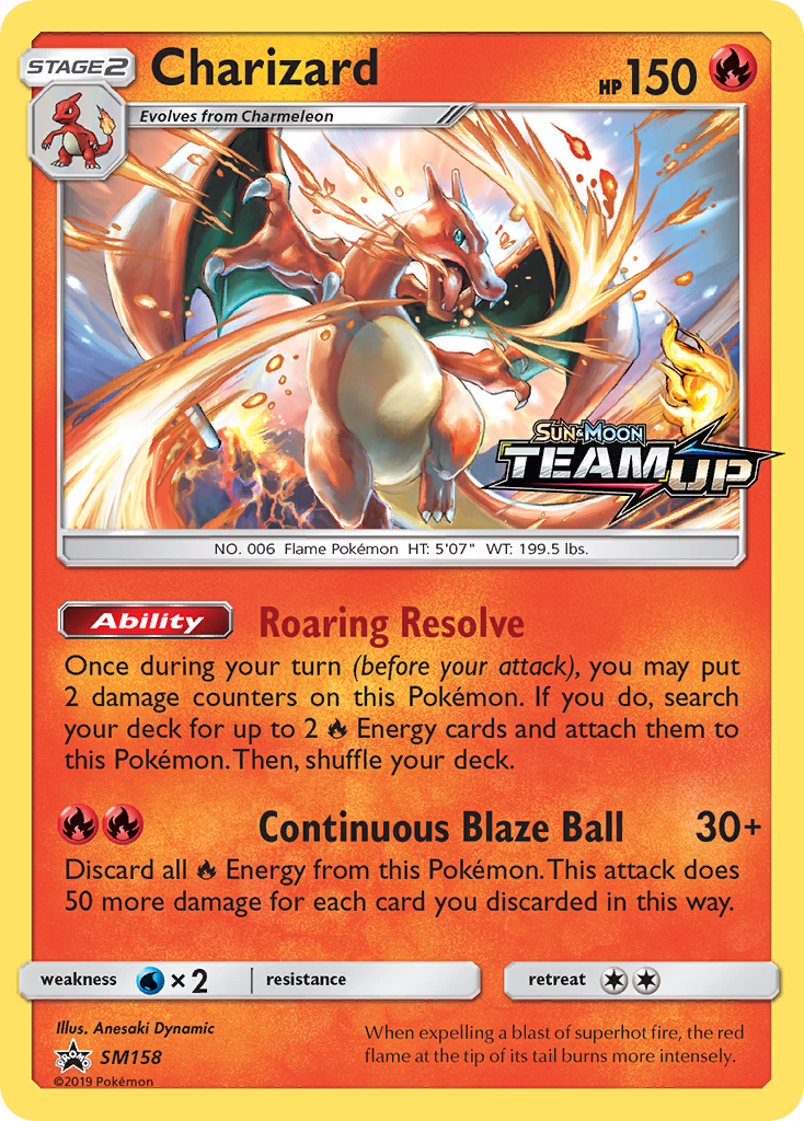 Charizard — SM Promos #SM158