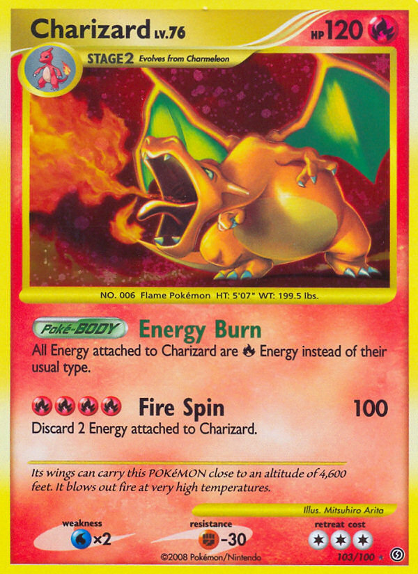 Charizard — Stormfront #103/100