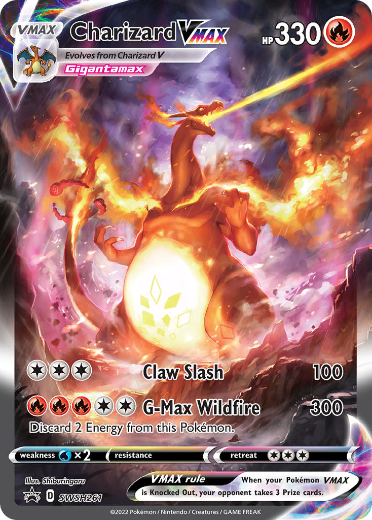 Charizard VMAX — SWSH: Sword & Shield Promo Cards #SWSH261