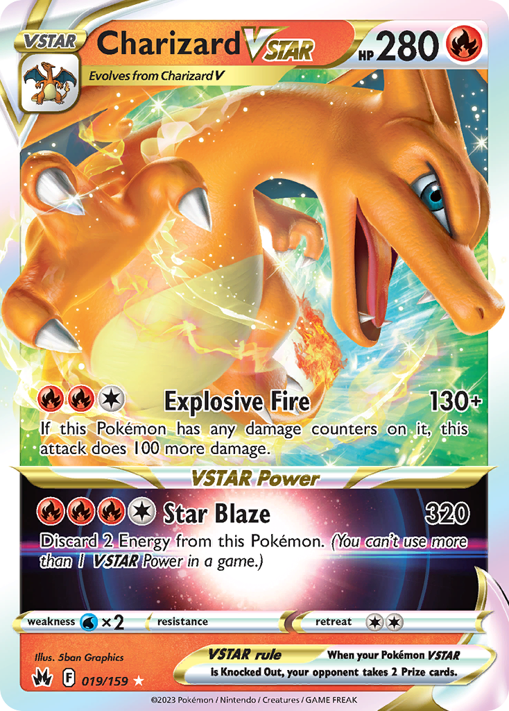 Charizard VSTAR — SWSH: Crown Zenith #019/159